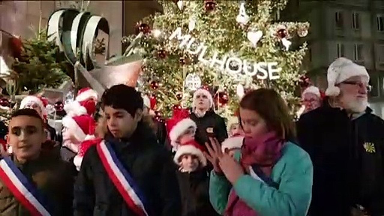Mulhouse : Inauguration du marché de Noël