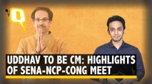 Uddhav to be Maha CM, Cong-NCP Get Key Portfolios: All You Need to Know About Sena-NCP-Cong Meet