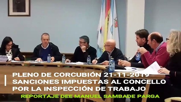 PLENO DE CORCUBIÓN SANCIONES INSPECCIÓN DE TRABAJO