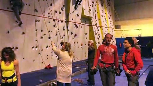 Le mur d'escalade du gymnase Riouall refait à neuf à Martigues
