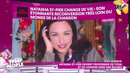 Natasha St-Pier fait une croix sur sa carrière de chanteuse et devient professeure de yoga