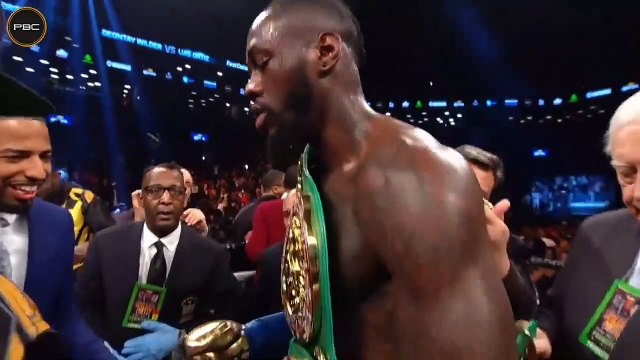 Уайлдер-Ортиз первый бой как это было