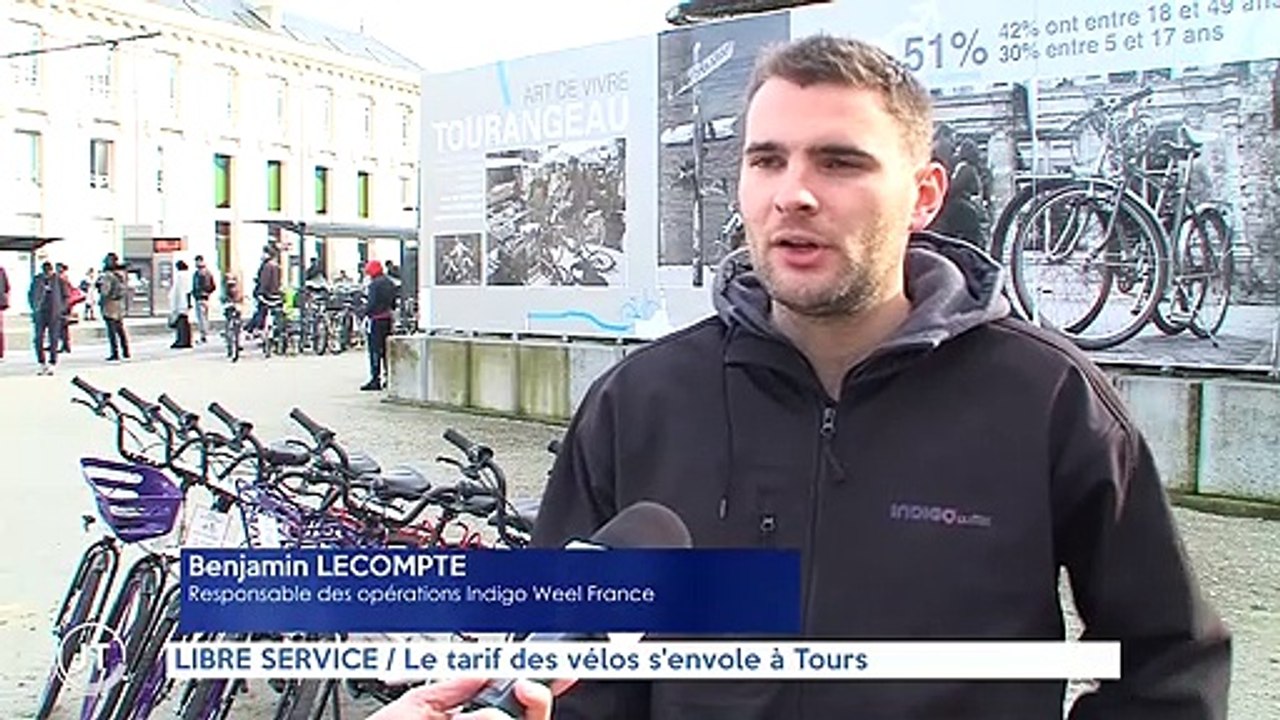 LIBRE SERVICE Le tarif des vélos s'envole à Tours