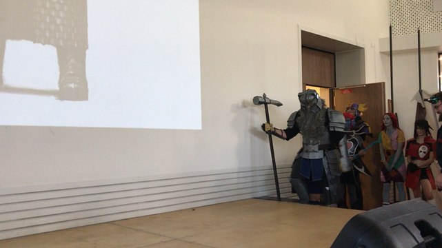 Bayaux. Le concours de Cosplay a attire les foules lors du Geekorama