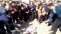 Dernek Başkanı Özcan, şehit öğretmeni anarken gözyaşlarına boğuldu