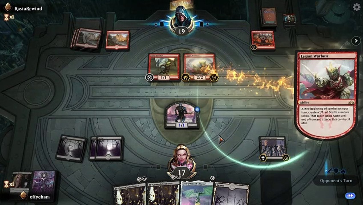 Mono Black vs Mono Red (Standard Ranked)