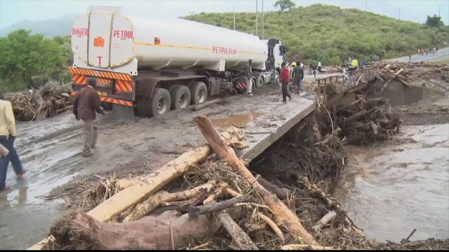 Dozens killed in Kenya landslide after torrential rains