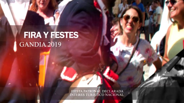 Fiestas patronales Gandia Fira y Festes 2019