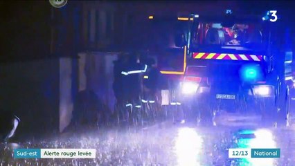 Intempéries : les pompiers sur le qui-vive