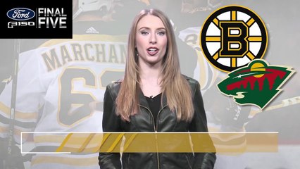 Ford Final Five Facts:  Torey Krug Nets OT Winner In His Return