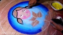 Beti bachao, beti padhao rangoli for competition. बेटी बचाओ , बेटी पढाओ रंगोली।