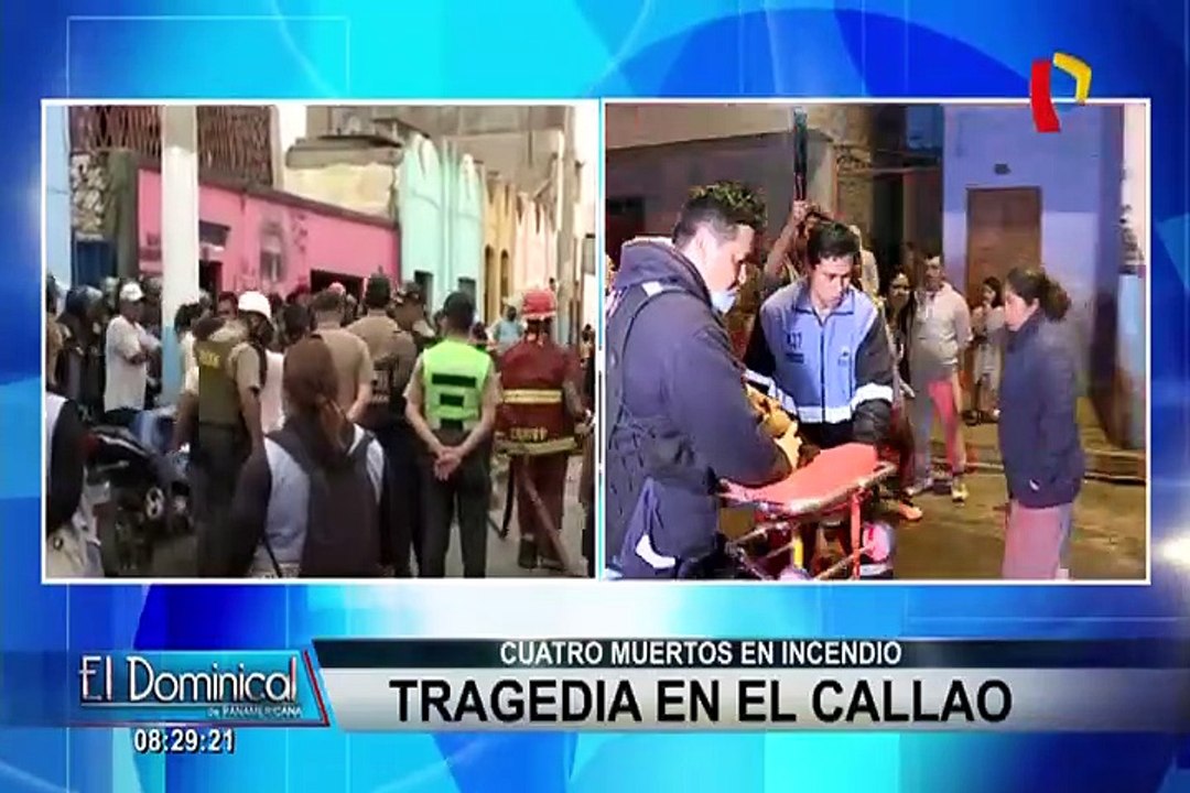 Tragedia en el Callao: voraz incendio dejó como saldo la muerte de siete familiares