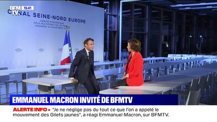 Emmanuel Macron: "On a voulu me faire un hologramme"