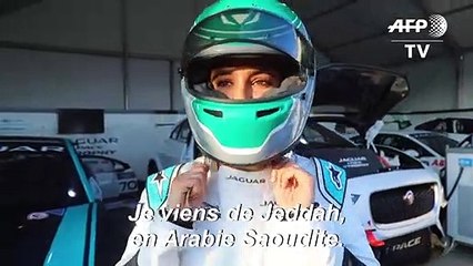 Reema Juffali, première Saoudienne en course automobile à domicile