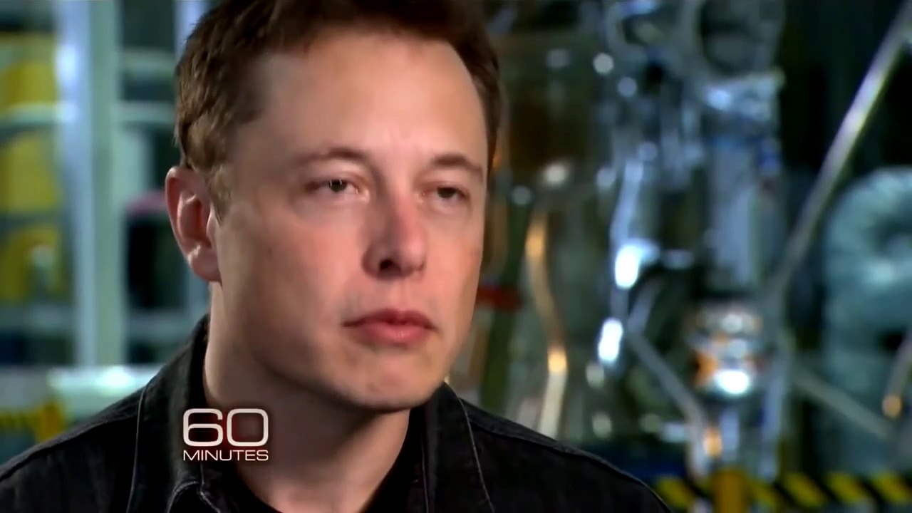 Elon Musk almost crying