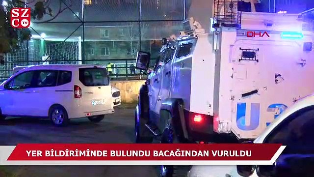 Sarıyer'de parkta oturan kişi silahlı saldırıda yaralandı