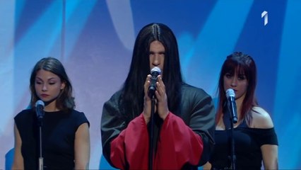 Aleksa Jelic i Nenad Pagonis kao Kaliopi (TLZP 2019)