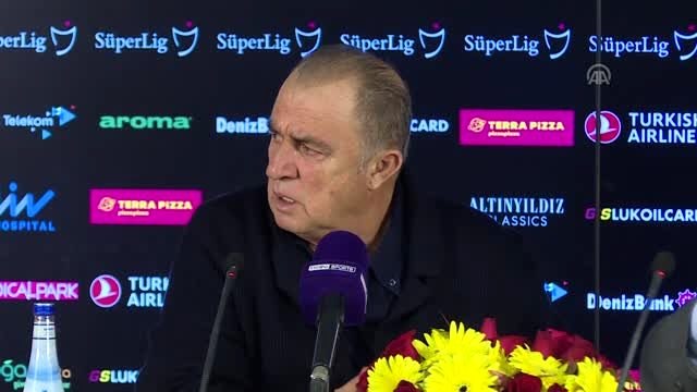 Galatasaray - Medipol Başakşehir maçının ardından - Fatih Terim (1)