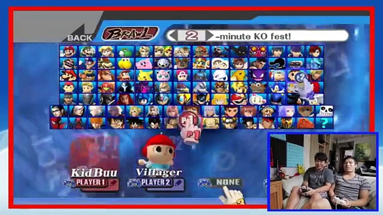 TOP 5 ANIME FIGHTS \\ Smash Bros INFINITE \\ HOBO BROS