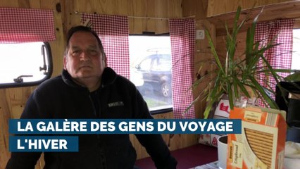 La galère des gens du voyage l'hiver