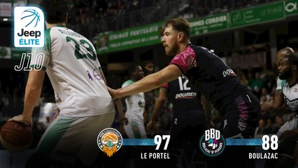 Jeep® ÉLITE : Le Portel vs Boulazac (J10)