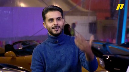 عبد الإله المطلق يتحدث عن السيارة الطائرة في معرض الرياض للسيارات