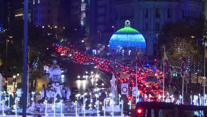 Madrid inaugura sus luces de Navidad