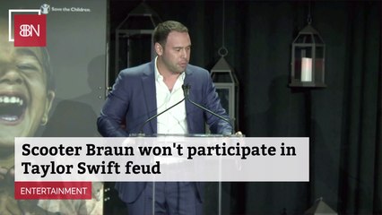 Scooter Braun Attempts to Steer Clear of Controversy