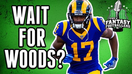 Fantasy Football Week 12 - Wait for Robert Woods on Monday Night Football?