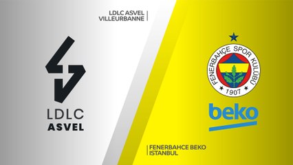 LDLC ASVEL Villeurbanne - Fenerbahce Beko Istanbul Highlights | EuroLeague, RS Round 10