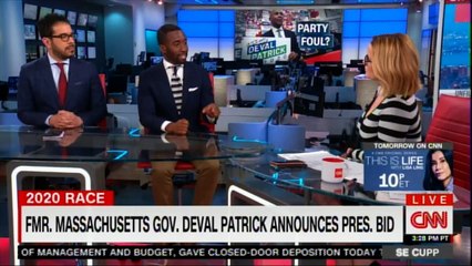 S.E. Cupp discuss on FMR. Massachusetts Gov. Deval Patrick announces Pres. Bid. #Dems #CNN #News #Race2020 #Election2020 @secupp