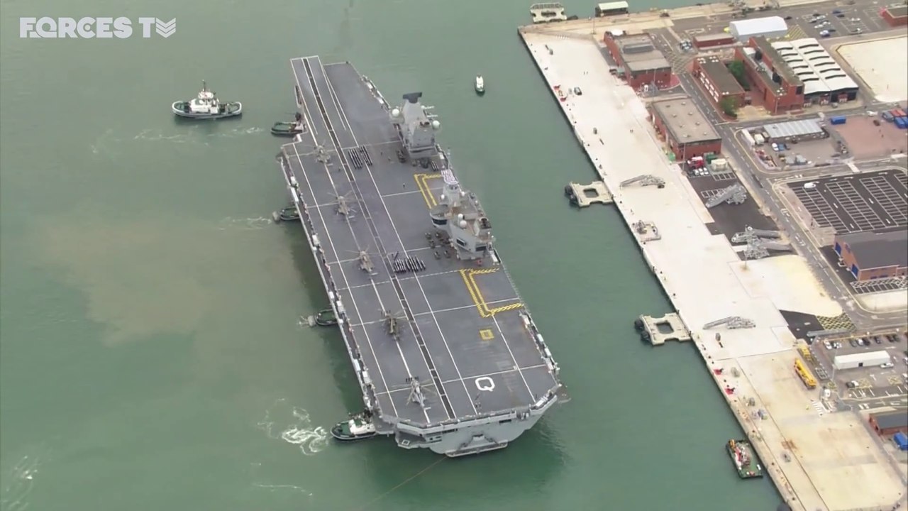 HMS Queen Elizabeth Aircraft Carrier