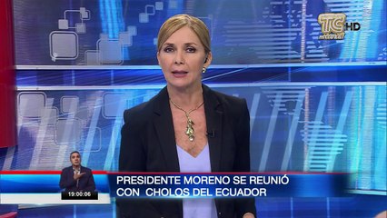 Скачать видео: VIDEO |  Representantes de los Cholos del Ecuador se reunieron con el presidente Lenín  Moreno