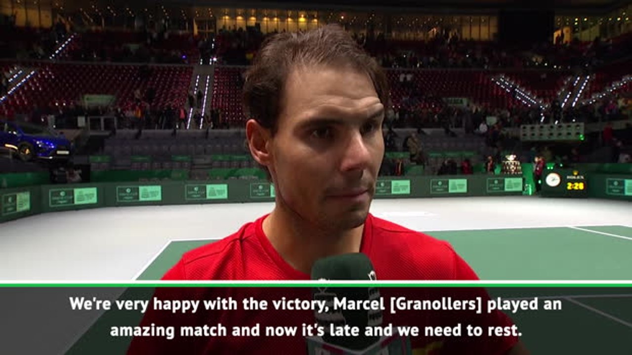 Nadal hails team spirit as Spain move into Davi...