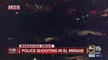 Officer-involved shooting in El Mirage, police K9 shot