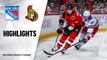 NHL Highlights | Rangers @ Senators 11/22/19
