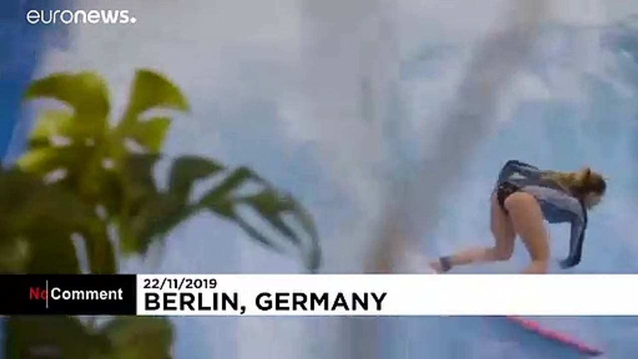 In Berlin 1,60 Meter hoch und 9 Meter breit: Die perfekte Welle?