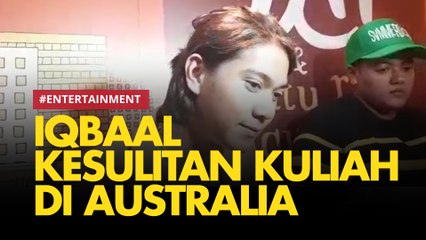 Iqbaal Ramadhan Blak-blakan Sulitnya Kuliah di Australia