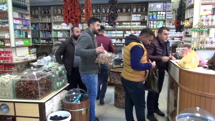 Aktarlarda kış yoğunluğu