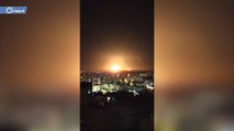 صواريخ ميليشيا أسد تفشل في الإنطلاق أثناء القصف الإسرائيلي