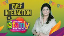 Samina Jalil | Chef Interaction | Masala Family Festival Lahore 2019