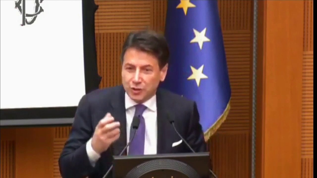 Il Presidente Conte alla Conferenza sullo statuto etico e giuridico dell’intellie (22.11.19)
