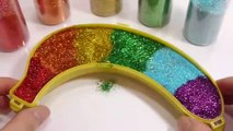 Mixing Slime Clay Mix Glitter Learn Colors Surprise Eggs Toys For Kids