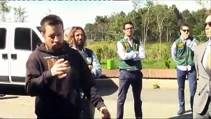 ¡Terrible!: El desalmado del Chicle se rio e hizo bromas durante la reconstrucción del asesinato de Diana Quer