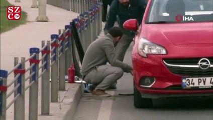 Fatih’te yerinden çıkan su mazgalı ortalığı savaş alanına çevirdi