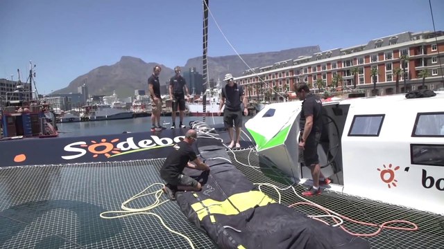 Sodebovoile 2019 - Sodebo Ultim 3 annonce son abandon de Brest Atlantique 22/11/2019