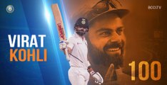 Virat Kohli Becomes The First Indian To Score A Pink Ball Test Hundred
