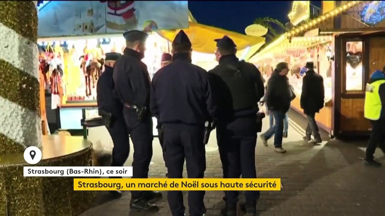 Marché de Noël de Strasbourg : un dispositif de sécurité hors norme, un an après l'attentat