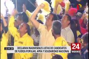 JEE: ¿Por qué se declararon inadmisibles las listas de Fuerza Popular, Apra y solidaridad Nacional?