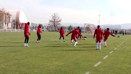 Sivasspor, Kayserispor maçı hazırlıklarını tamamladı